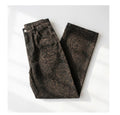 Jean Wide Leg Animal Print
